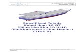 09. Spesifikasi Teknis Kapal Ikan 10 GT Tipe U - (TIPE 9)