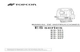 Manual Topcon ES Series - Español