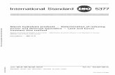 Gula Reduksi Analisa ISO 5377 1981