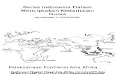 Peran Indonesia Dalam Menciptakan Kedamaian Dunia