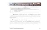3. Tata Ejaan Bahasa Indonesia