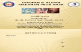 Diagnosis Alergi Makanan Pada Anak