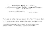Guías para usar referencias bibliográficas en la tesis.pptx
