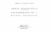 Abel Carlevaro -Serie Didáctica para guitarra -Tomo 1 al 4...