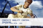 Concrete Quality Control Training