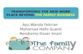 Transforming the New Work Place Beyond the Family Fix (1)