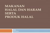 6. Makanan Halal Dan Haram - Dr.muhtarom