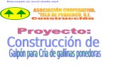 Proyecto Construccion de Galpon Para Gallinas Ponedoras Ok