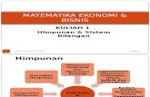 Matematika Ekonomi & Bisnis_1