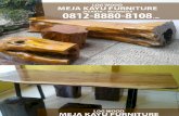 0812-888-08108 (Tsel) Jual Meja Kayu Jati Alami Solid Pusat Furniture Jakarta Indonesia