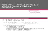 1. Pengertian Hukum Perdata Dan Sejarah Hukum Perdata Di Indonesia