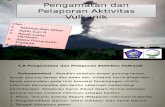 Pengamatan Dan Pelaporan Aktivitas Vulkanik