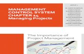 Sistem Informasi Manajemen Bab 14, Managing Projects