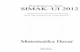 Pembahasan Soal SIMAK-UI 2012 Matematika Dasar kode 221.doc