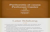 Peritonitis et causa Perforasi Gaster.pptx