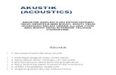 Akustik(Acoustics) 1