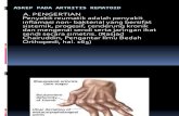 Askep Pada Artritis Rematoid