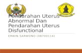 Pendarahan Uterus Abnormal Dan Pendarahan Uterus Disfunctional