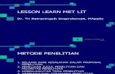 1. Lesson Learn Metlit-TRS
