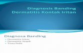 Diagnosis Banding Dermatitis Kontak Iritan