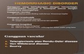 2. Hemorrhagic Disorder