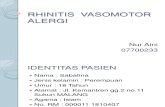 Responsi_rhinitis Vasomotor Alergi(Aini)