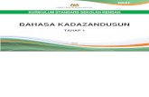 Dokumen Standard Bahasa Kadazandusun Tahap 1 (Tahun 1, 2 dan 3)