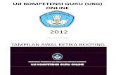 Tampilan Ukg Online 2012