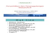 Epid Lingk a- Wabah 2 - Penyelidikan n Penangulangan Wabah KLB - 15 Mei 2012