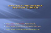 Pertemuan 2-Bahasa Indonesia Ragam Ilmiah