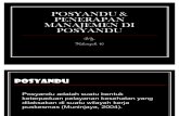 Posyandu & Penerapan Manajemen Di Posyandu