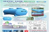 Septic Tank Fibreglass Silinder Horisontal Biotech System (BioSys) BCX-Series