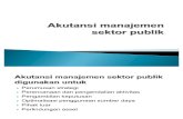 Akutansi Manajemen Sektor Publik