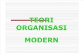 Teori Organisasi Modern 3