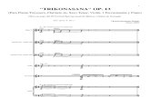Trikonasana (2000) para flauta, clarinete, saxofón tenor, violín, violonchelo, percusión y piano