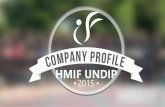Company Profile - HMIF Undip 2015