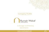 Company profile rumah wakaf indonesia