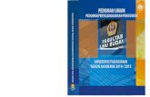Buku Pedoman Fakultas Ilmu Budaya 2014/2015