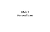 BAB 7 Persediaan