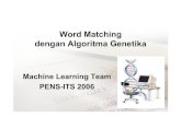 Word Matching dengan Algoritma Genetika