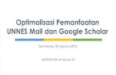 Panduan Email Unnes dan Google Scholar Optimalkan Google ...