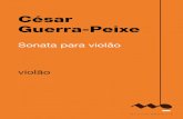 Sonata para violão Cesar Guerra-Peixe 10