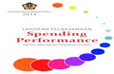 Laporan Pelaksanaan Spending Performance dalam Mendanai ...