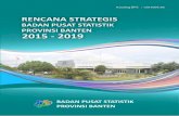 Rencana Strategis BPS Provinsi Banten 2015-2019 (4,5 MB)