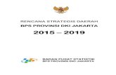 Rencana Strategis BPS Provindi DKI Jakarta 2015-2019