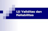 Uji Validitas dan Reliabilitas - Direktori File...Reliabilitas instrumen ...