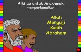 God Tests Abrahams Love Indonesian PDA