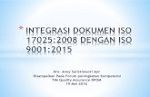 INTEGRASI DOKUMEN ISO 17025:2008 DENGAN ISO 9001:2015