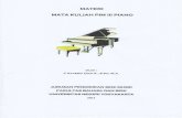 MATAKULIAH PIM III PIANO