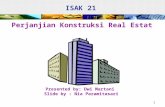 ISAK 21 Perjanjian Konstruksi Real Estate 12-02-2012